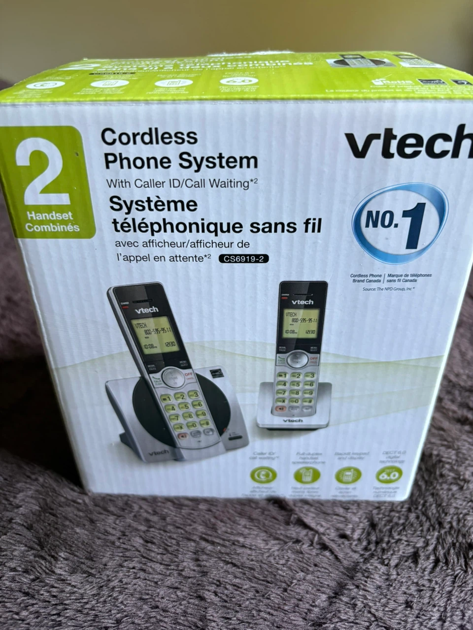 VTech 2 Handset Cordless Phone System