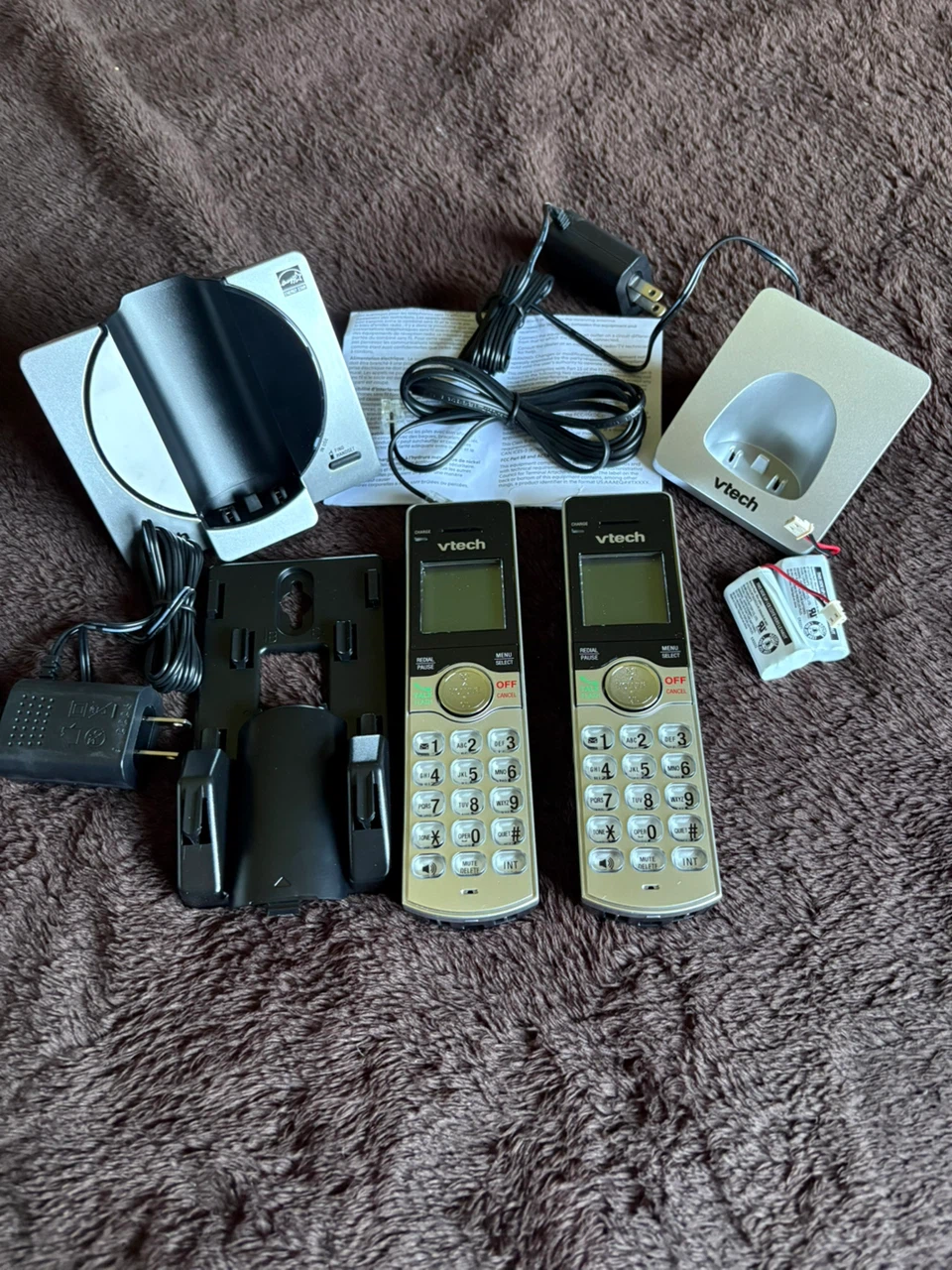 VTech 2 Handset Cordless Phone System - photo 2