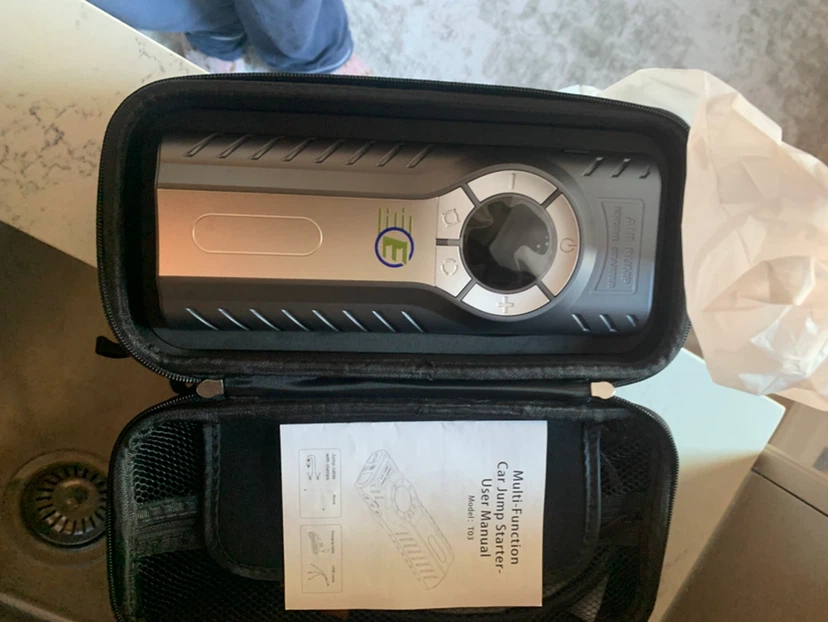 Multi-Function Car Jump Starter and tire inflator
