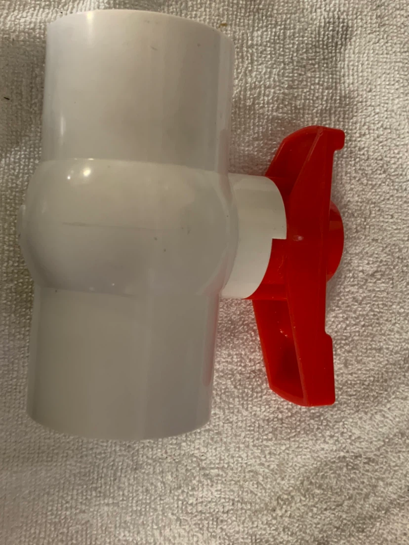 JB Ball Valve 1 1/2" PVC - photo 2