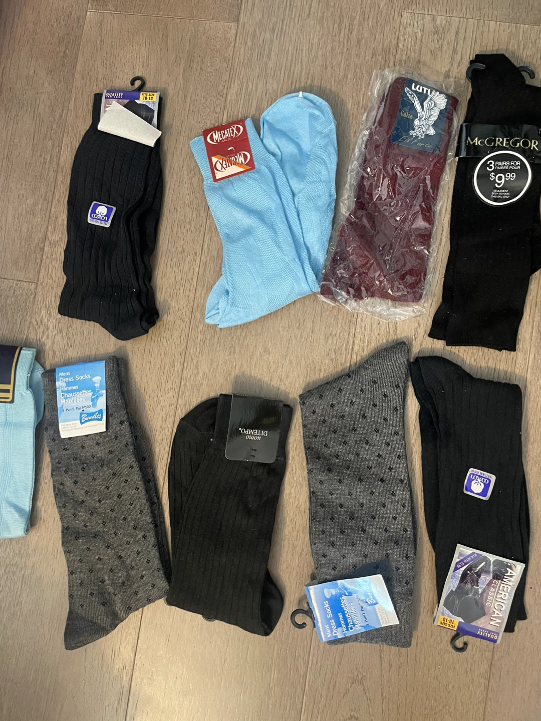 NEW! Assorted Men's Dress Socks