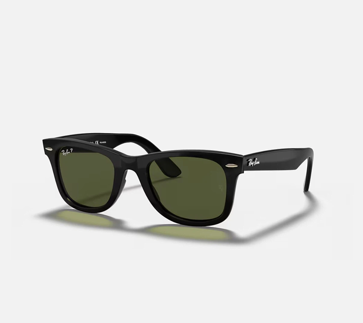 Ray-Ban Wayfarer Sunglasses - Black, Polarized - photo 5