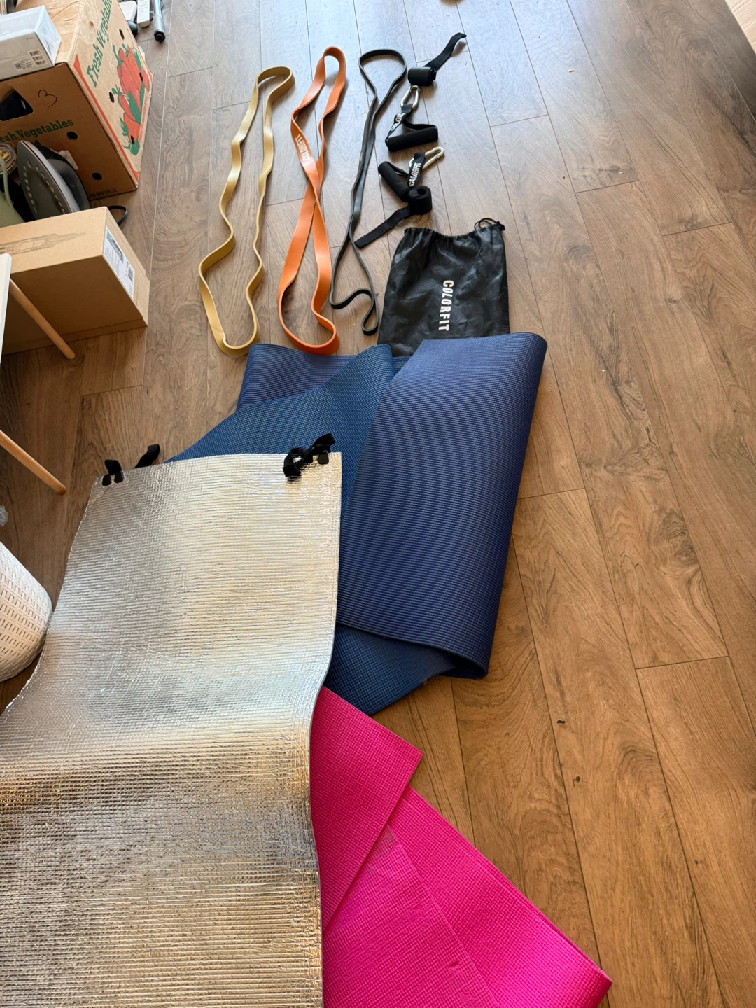 ColorFit Resistance Bands and Yoga Mats - photo 2
