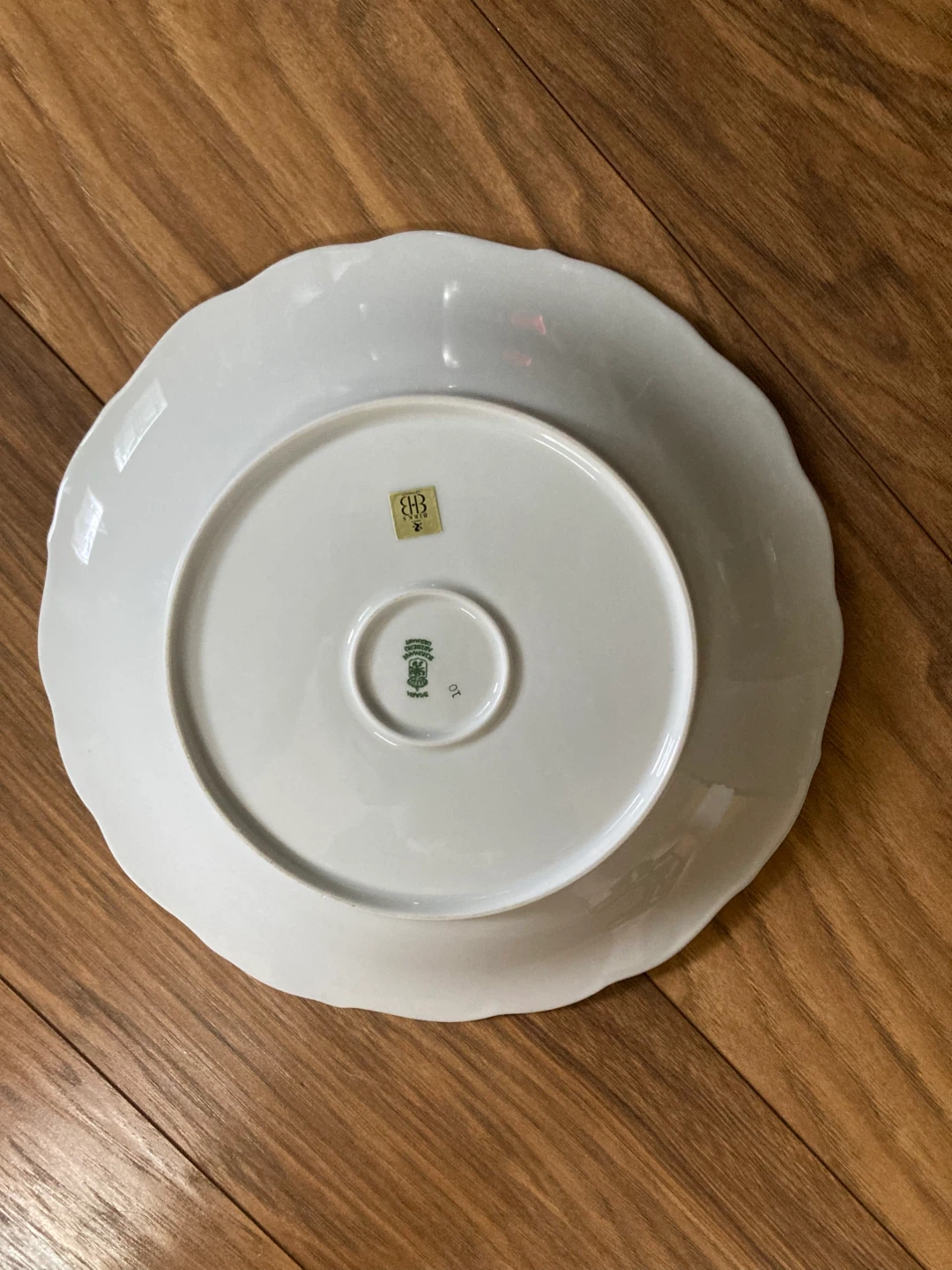 Vintage platter and plates set - photo 2