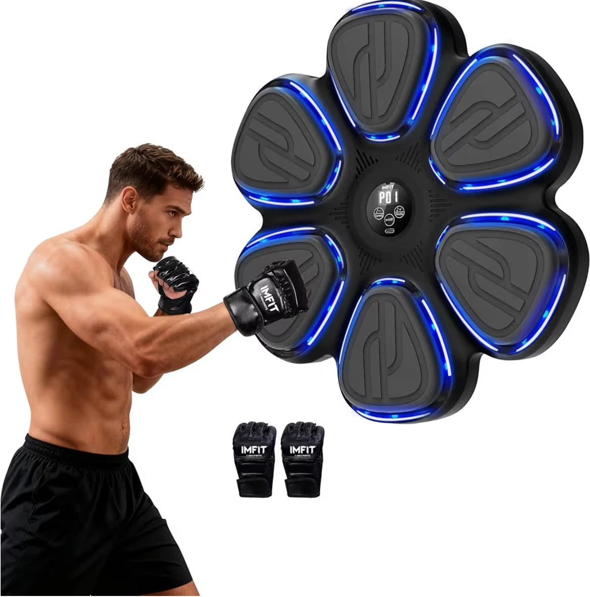 Musical boxing machine with Bluetooth