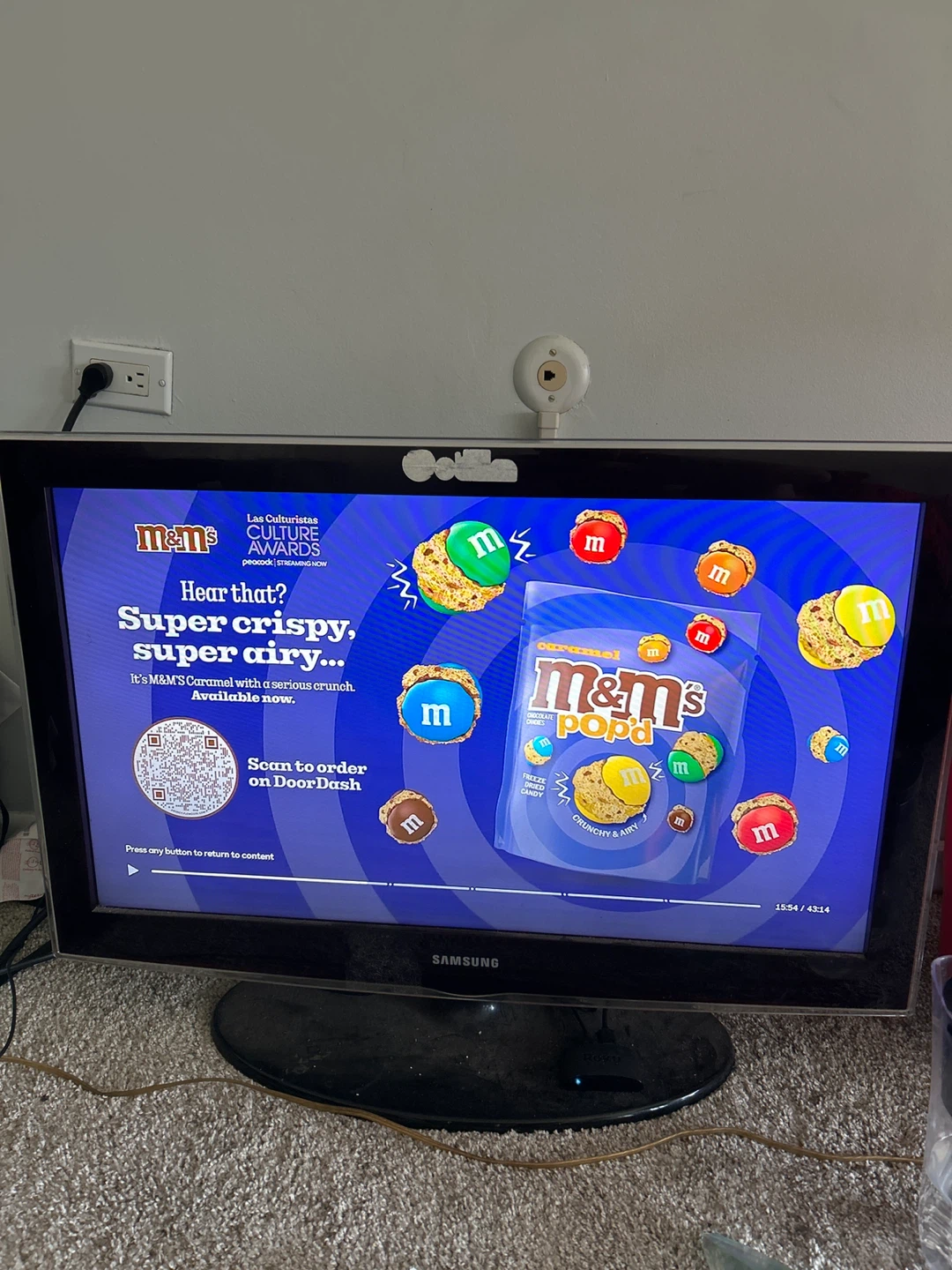 Samsung flat screen tv