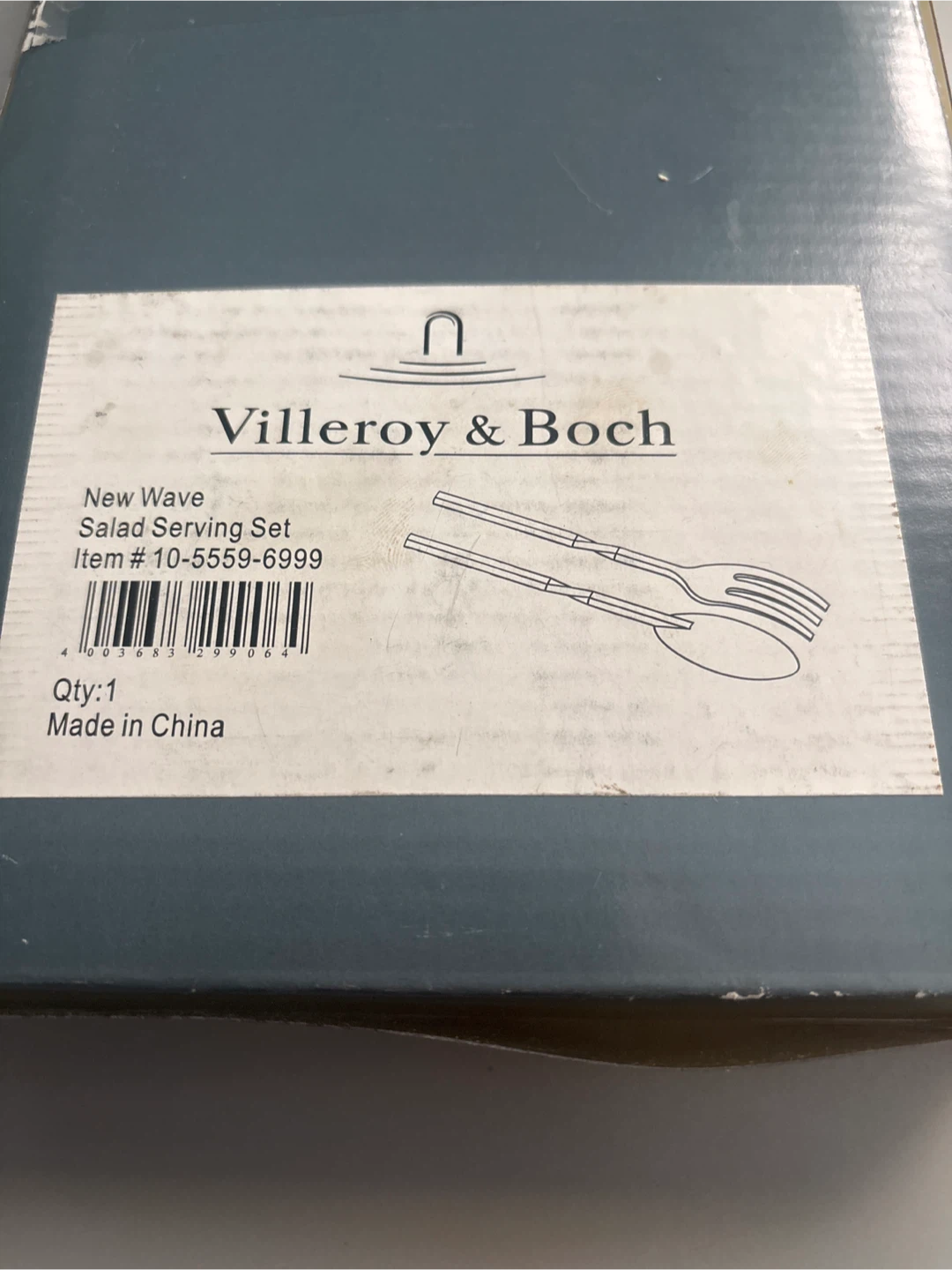 New Villeroy & Boch New Wave Salad Serving Set - photo 2
