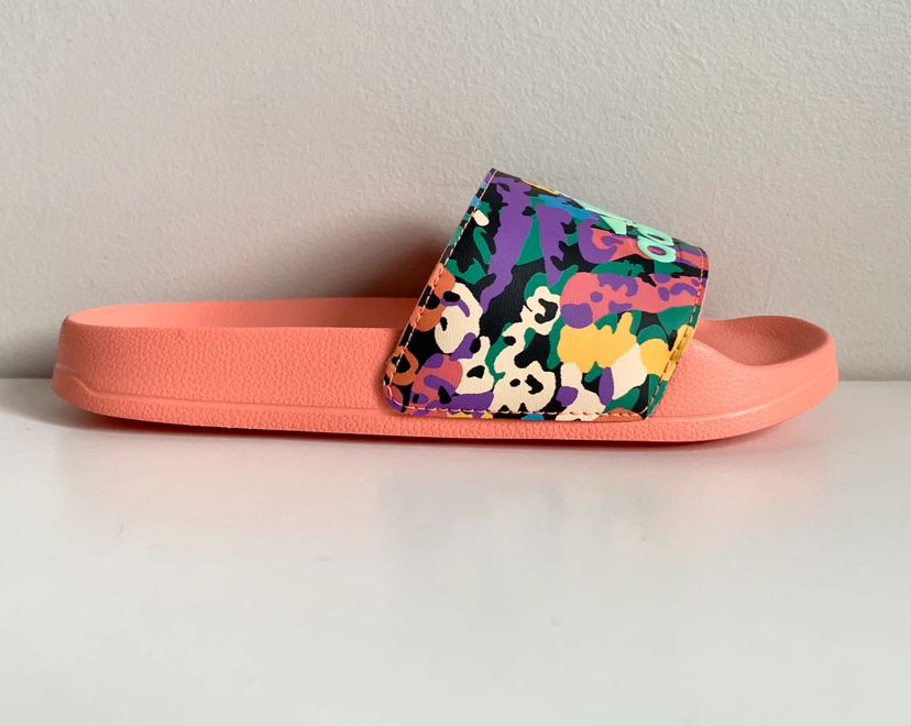 Adidas Kids Slides/Sandal Girls Size 11, 3 Adilette Shower K NEW - photo 2