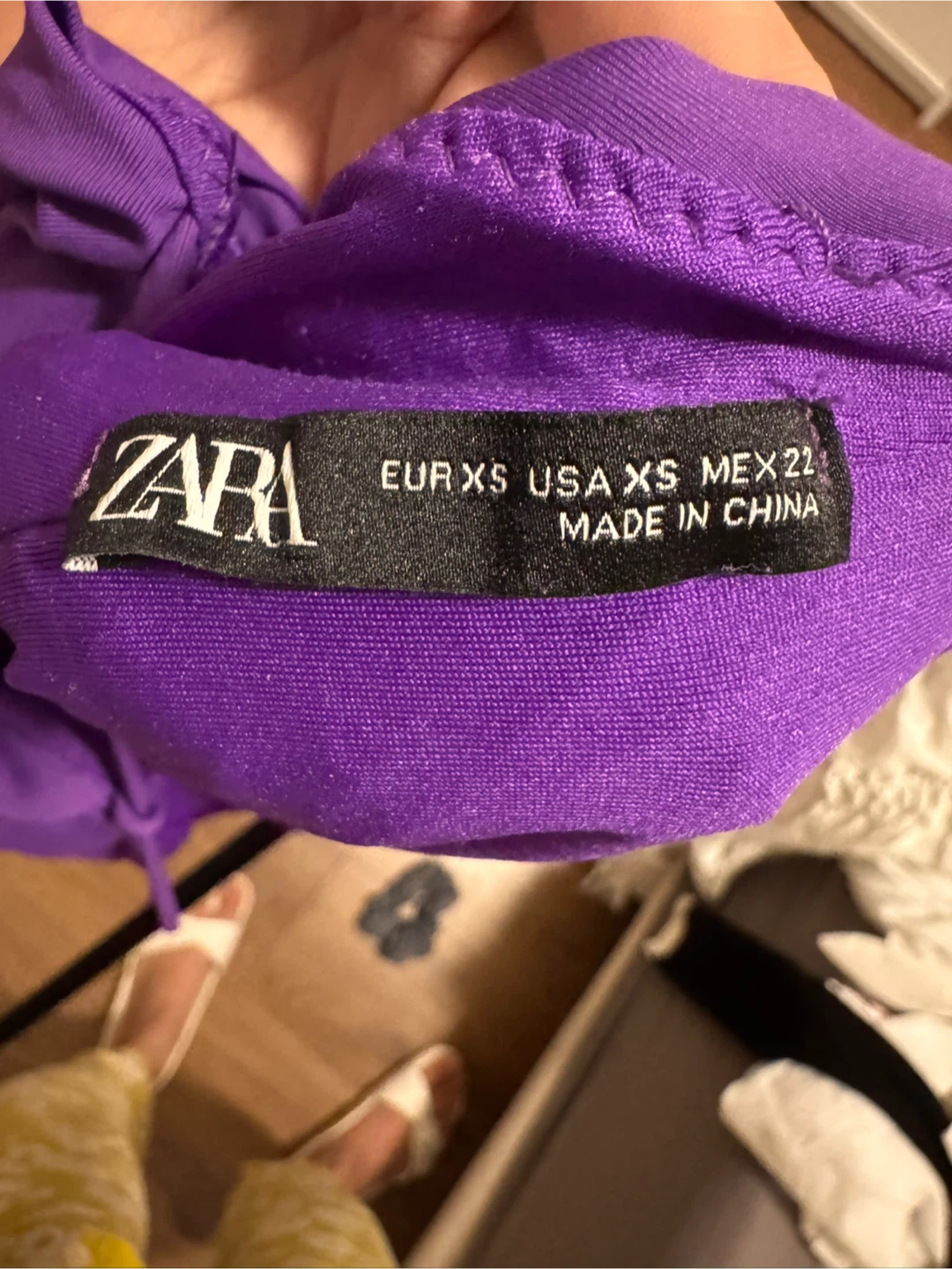 ZARA Purple One-Piece Swimsuit - photo 3