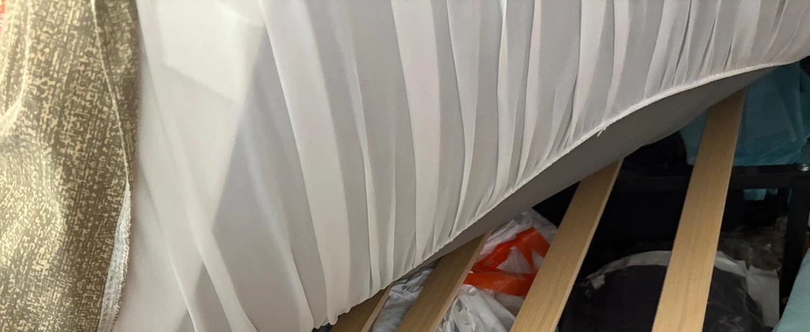 Bed Frame + ikea Abrotten Foam Mattress - photo 2