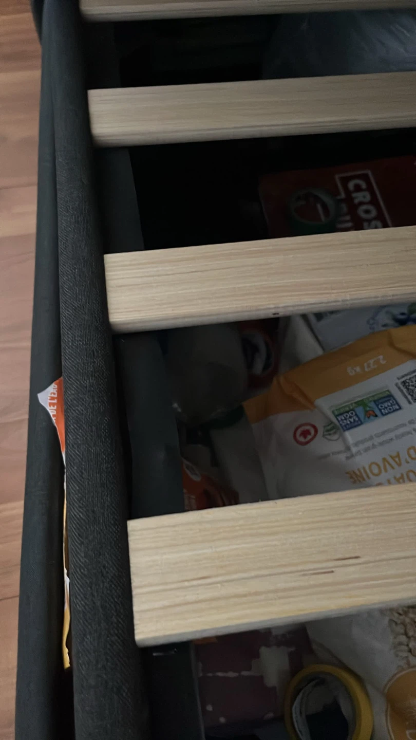 Bed Frame + ikea Abrotten Foam Mattress - photo 3