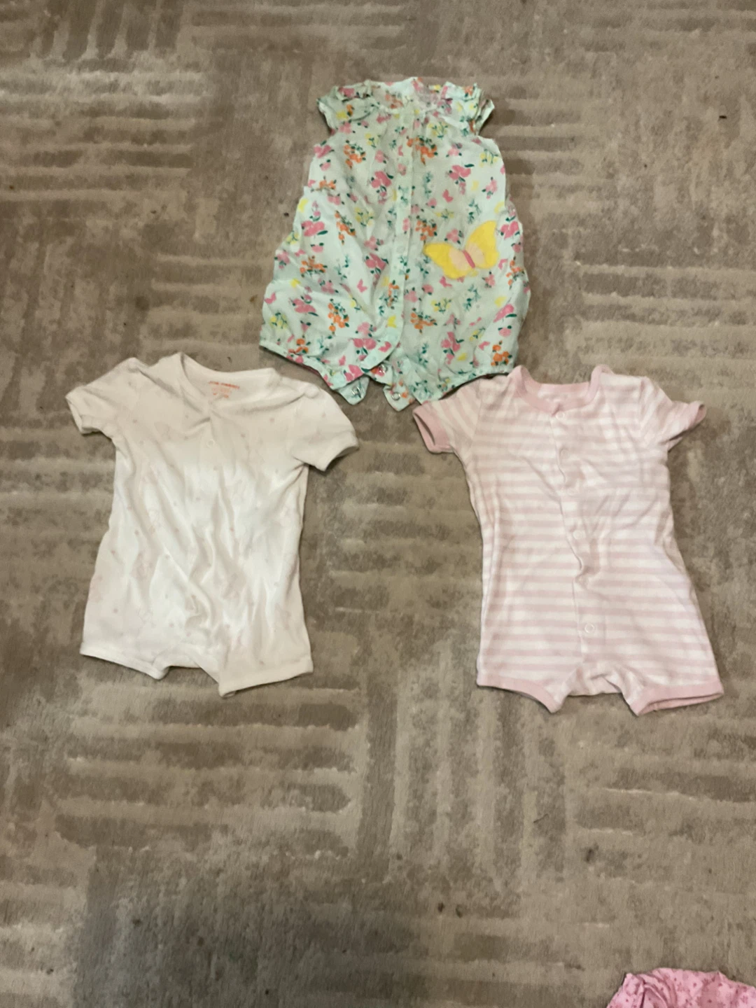 Baby Girl Rompers - 3 Pack 3-6 months - photo 2
