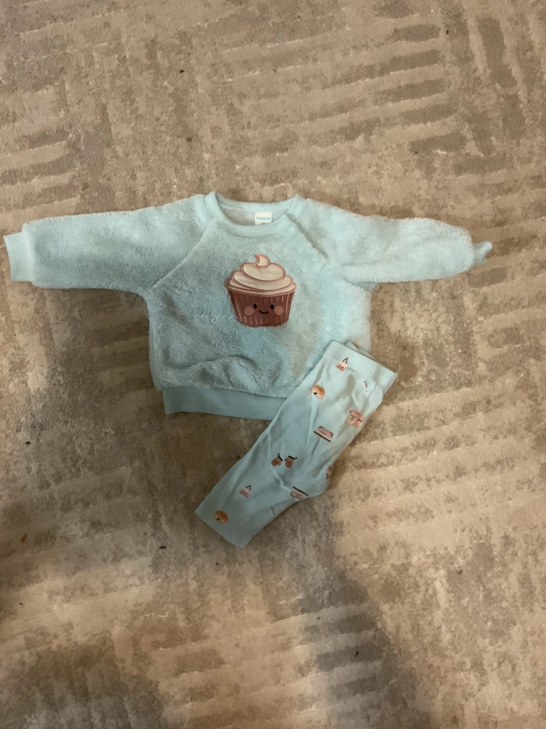 Baby Girl's "Cute Cupcake" Sweater and Leggings set 3 mont  Set - photo 2