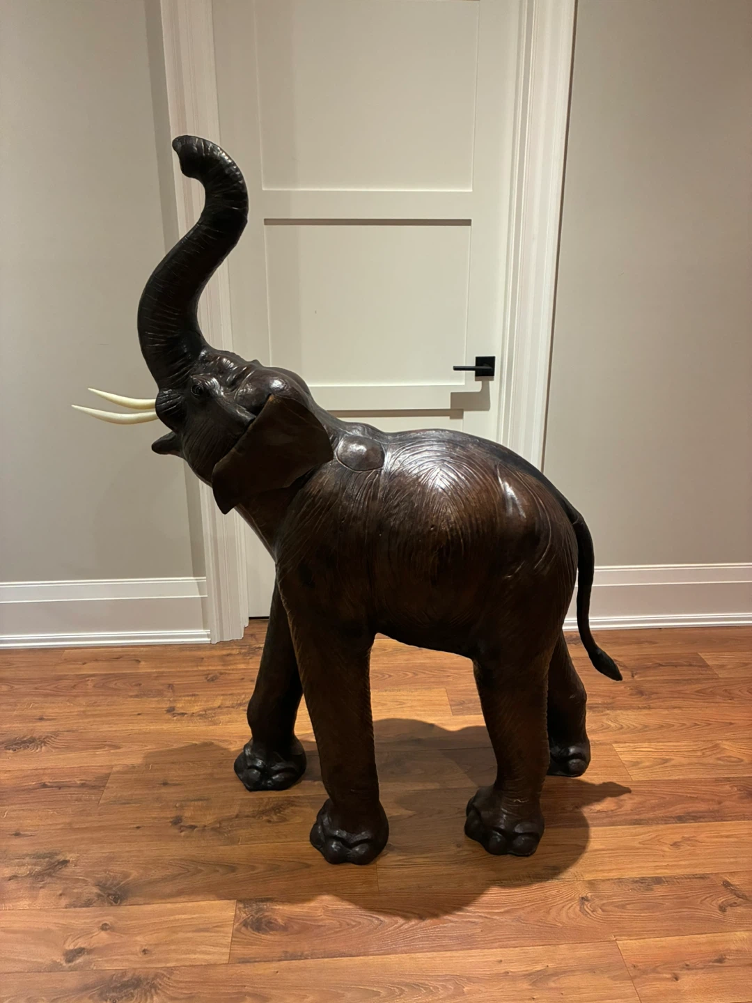 Giant Leather Elephant