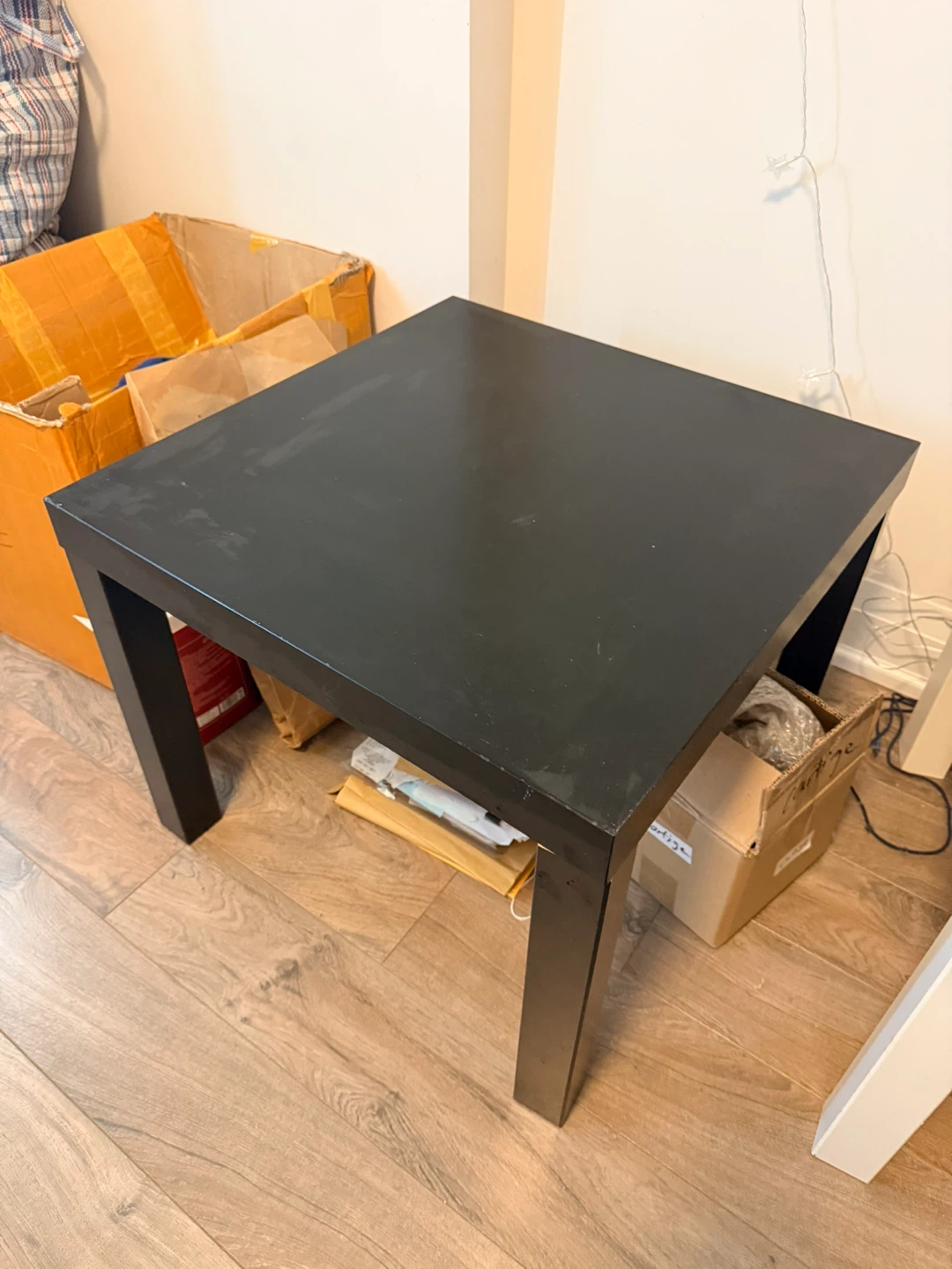 IKEA square side table