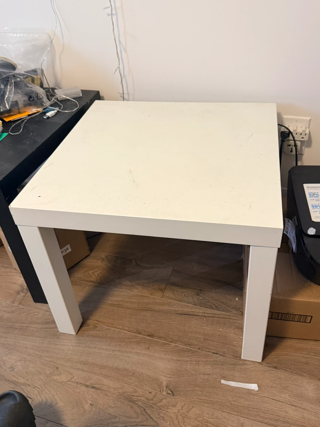 IKEA square side table - photo 2