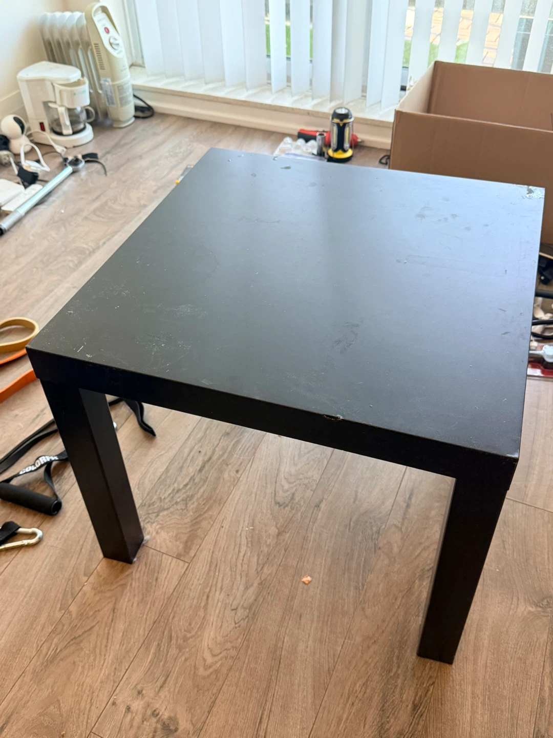 IKEA square side table - photo 3