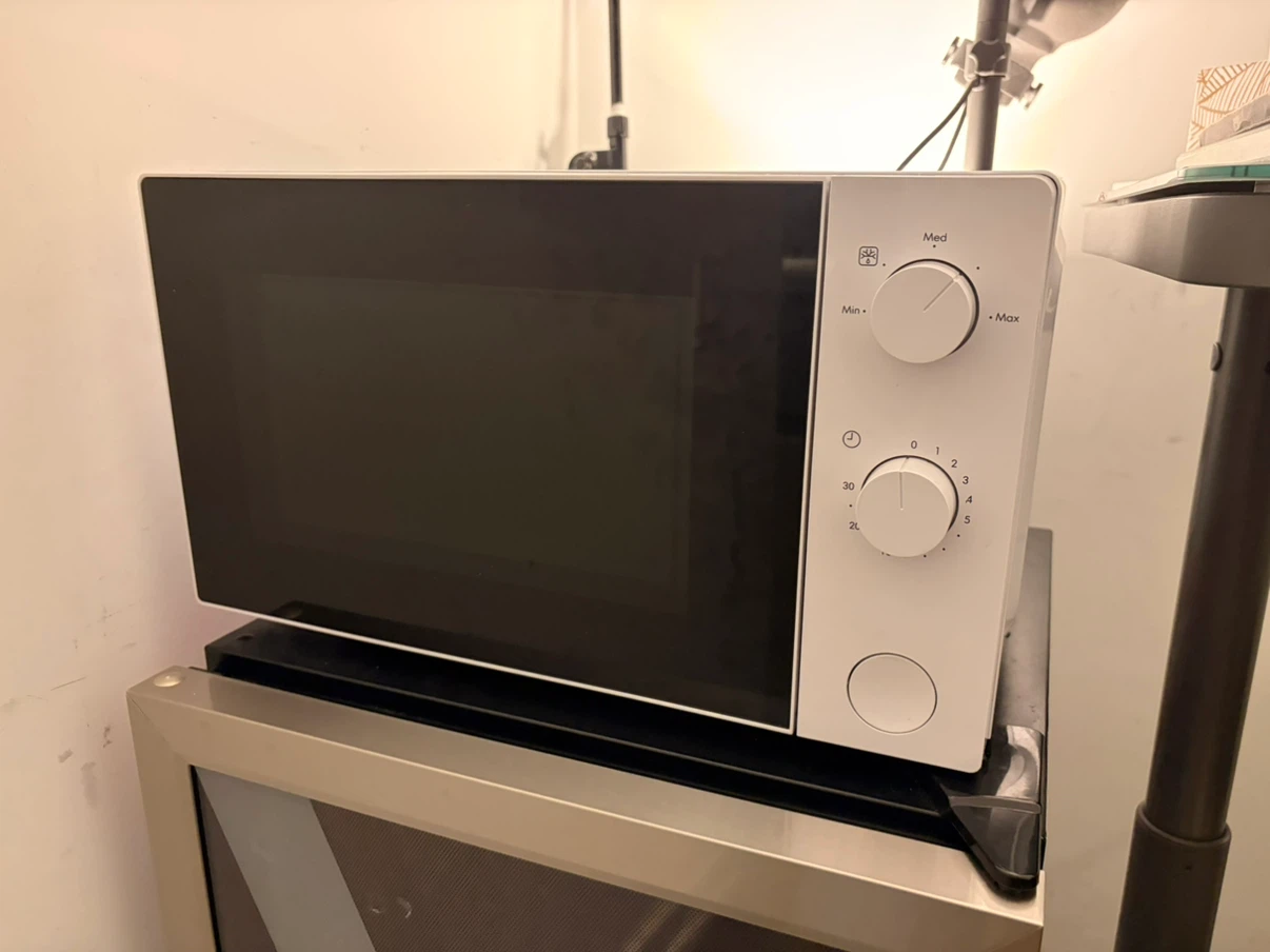 Ikea White Microwave