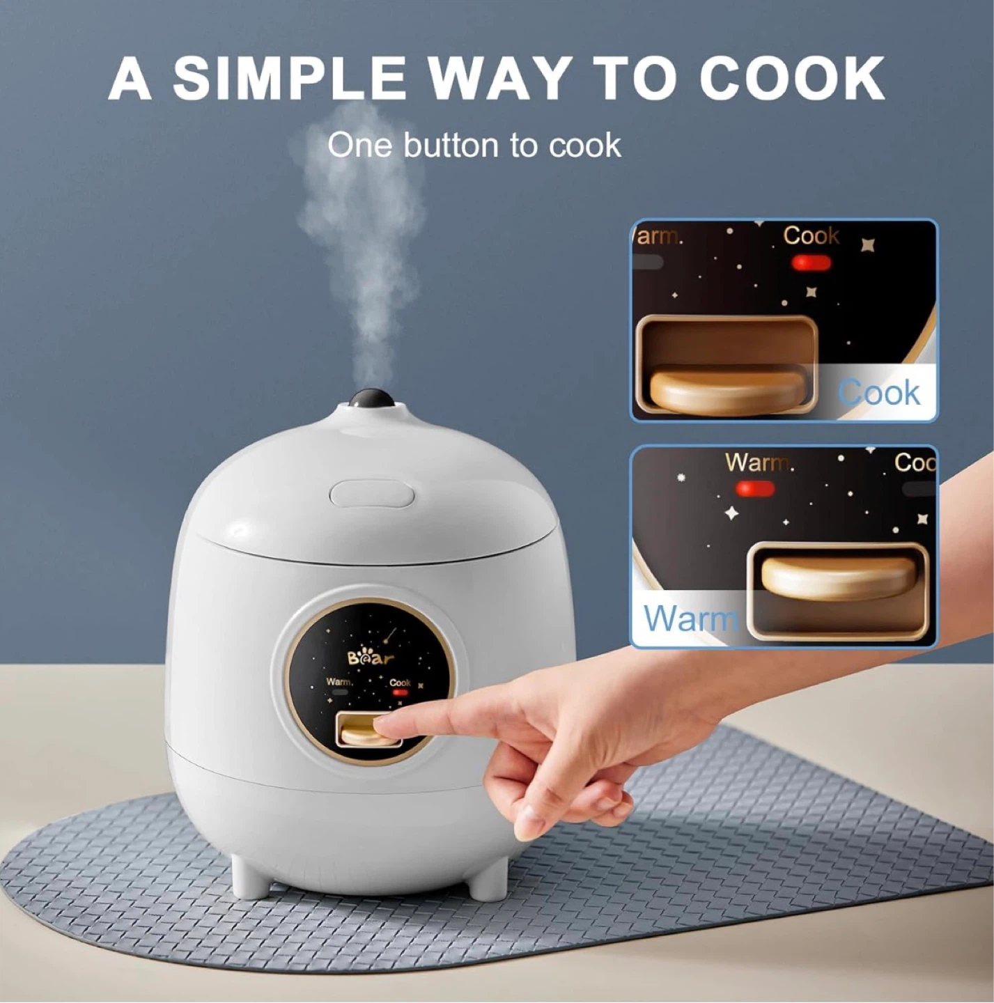 [LAST CHANCE - FINAL WEEK] 2-Cup Rice Cooker & Multi-Cooker - photo 5