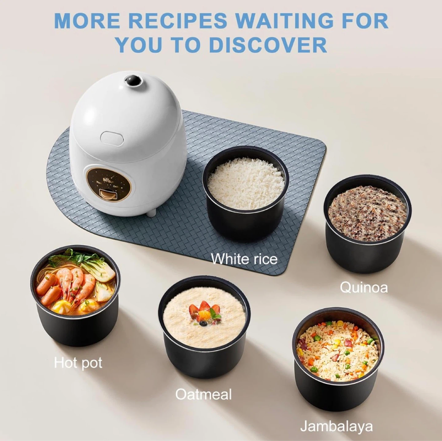 [LAST CHANCE - FINAL WEEK] 2-Cup Rice Cooker & Multi-Cooker - photo 4