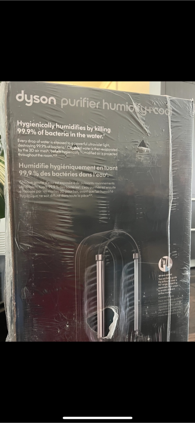 RSP 1280$ Dyson Purifier Humidify+Cool PH03 (White/Silver) - photo 2