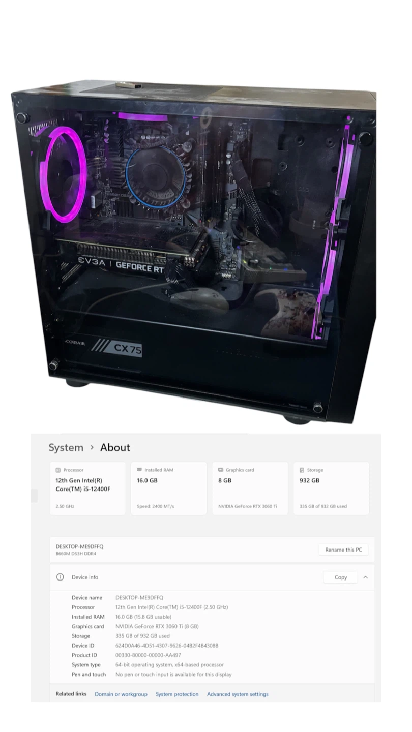 Gaming pc