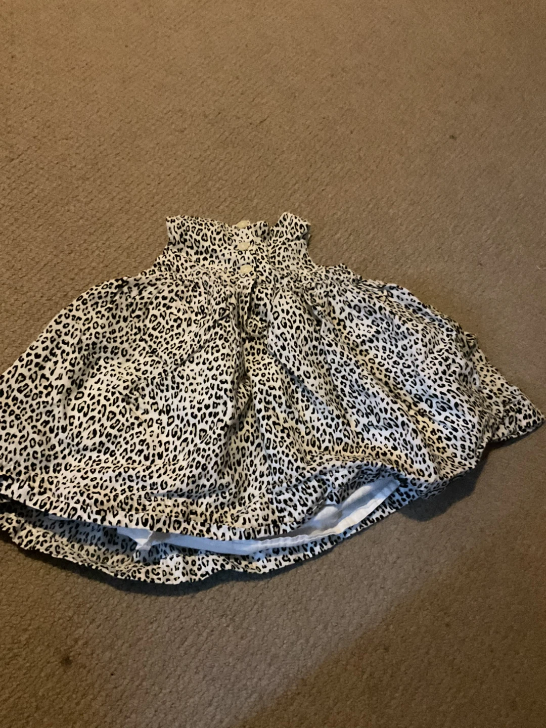 Baby Gap Leopard Print Dress 3-6 months