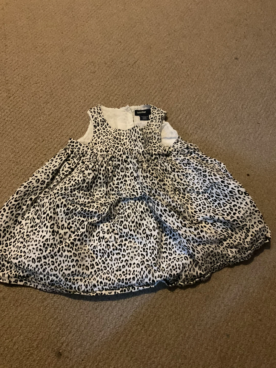 Baby Gap Leopard Print Dress 3-6 months - photo 2