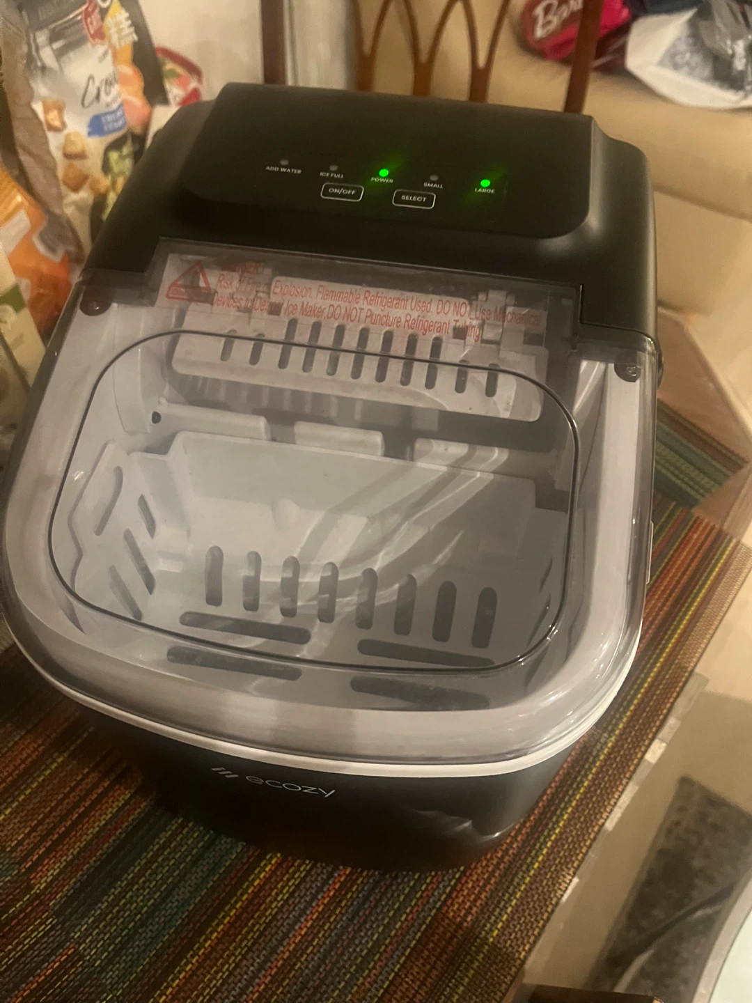Ecozy IM-BS260C Portable Ice Maker - photo 3