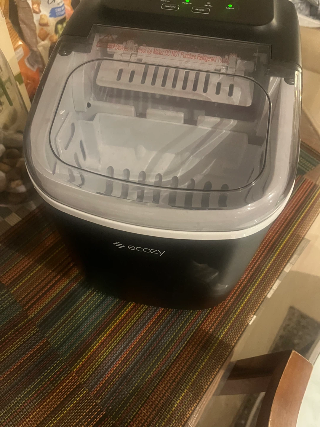Ecozy IM-BS260C Portable Ice Maker - photo 2