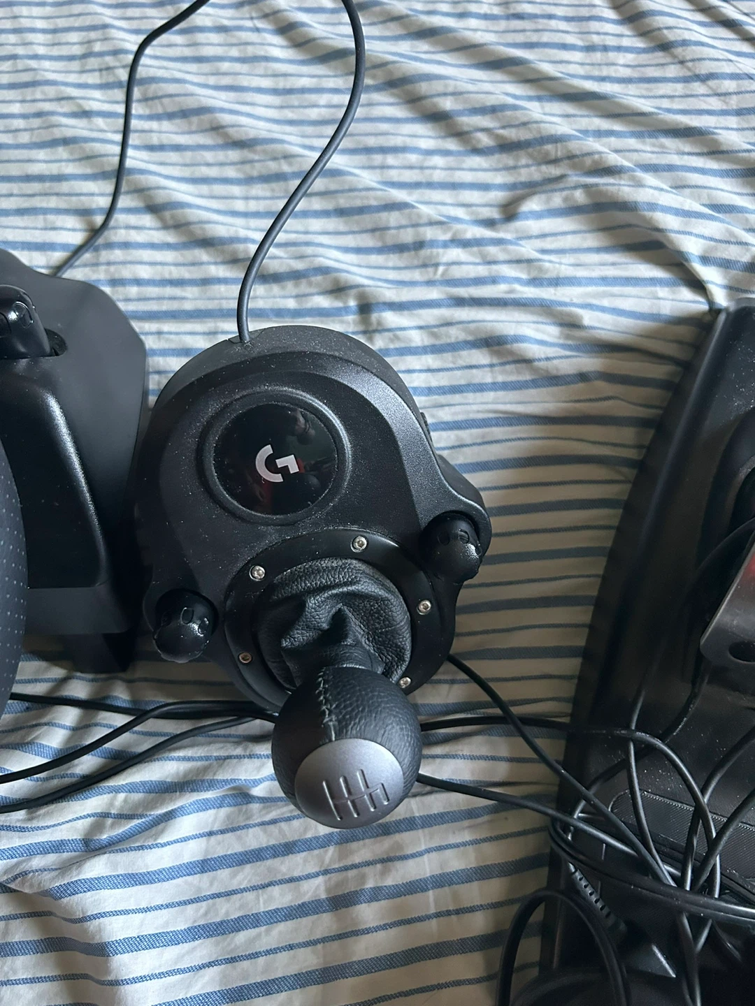 Logitech G920 Racing Wheel, Pedals, and Shifter - photo 3