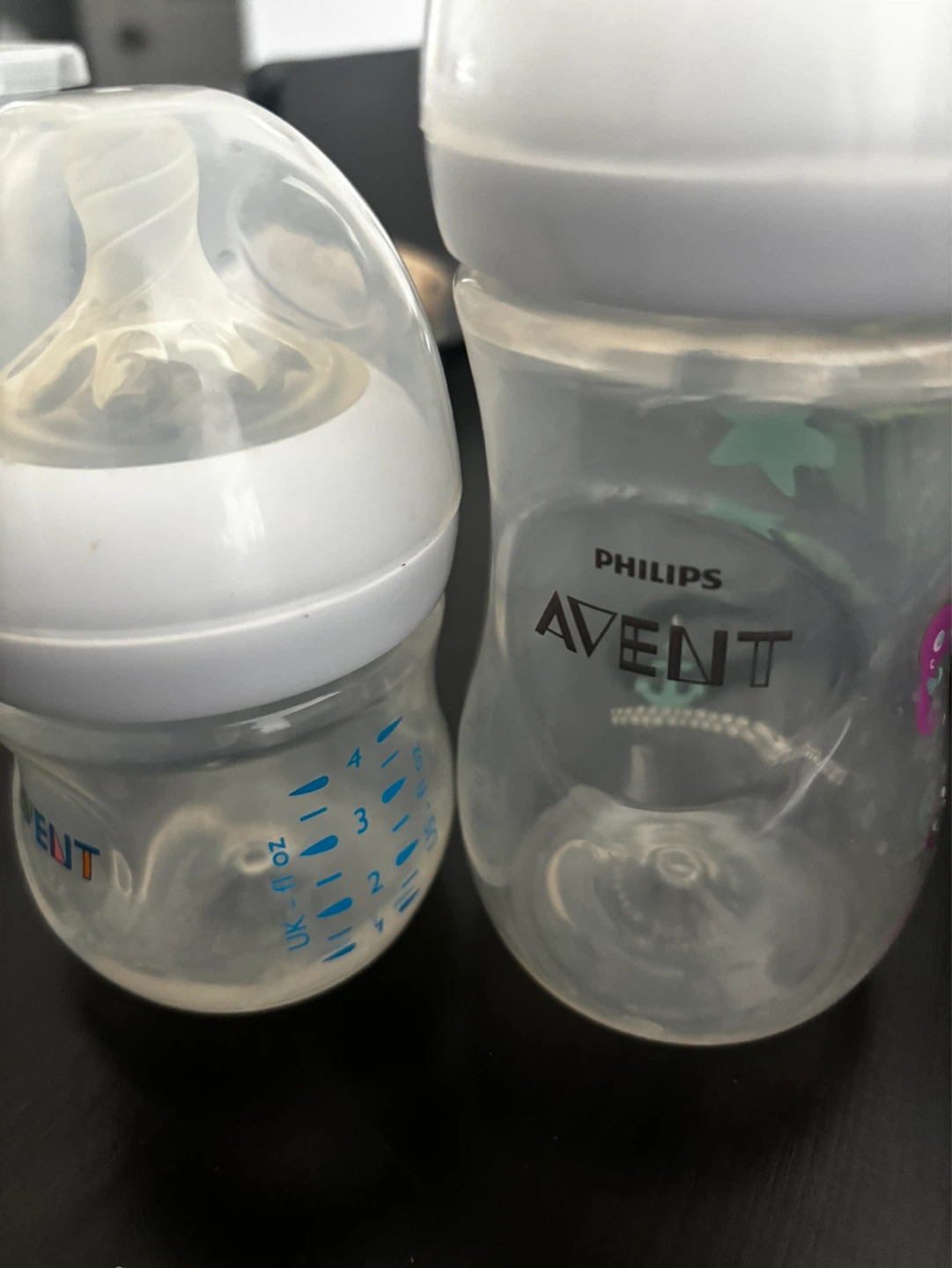 3x Philips Avent Baby Bottles