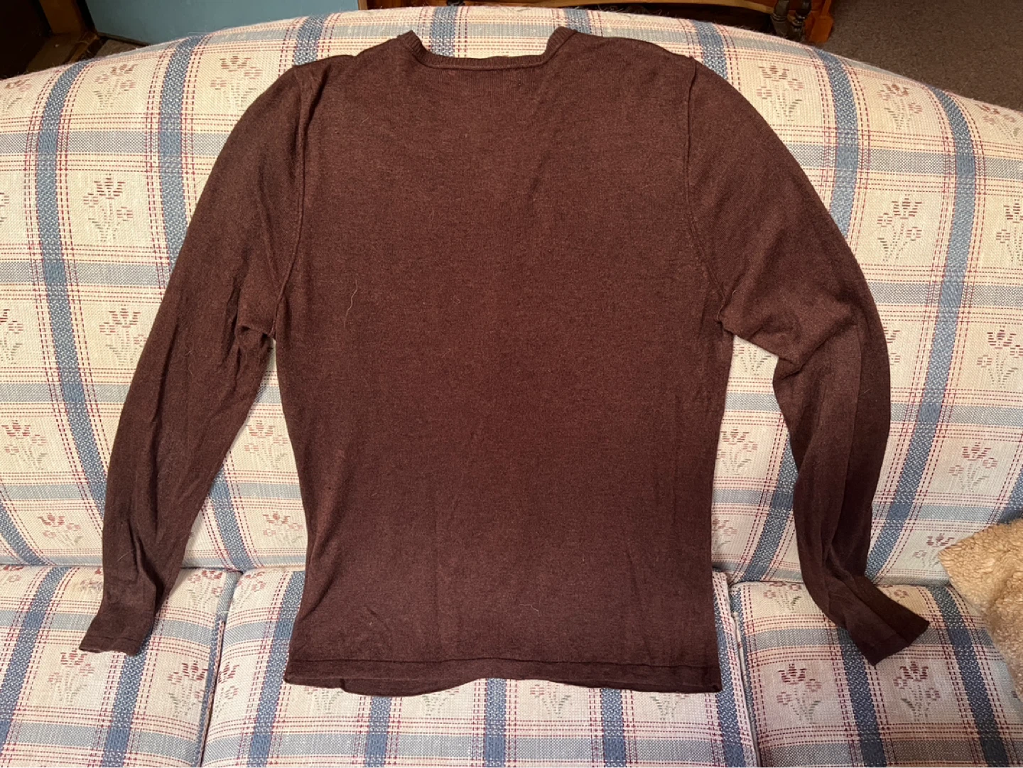 Woman’s August Silk button up sweater cardigan, size L - photo 2
