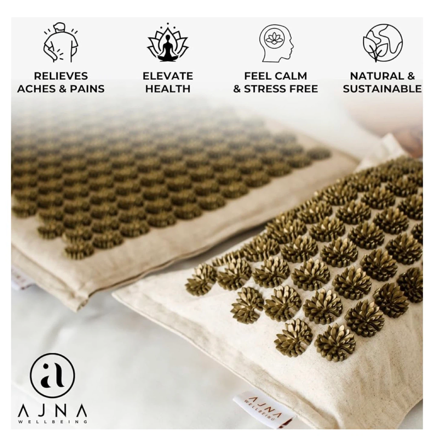 AJNA Wellbeing Acupressure Mat - photo 5