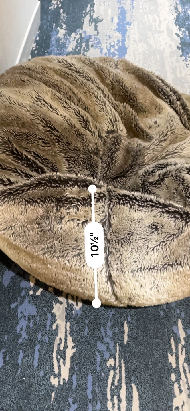 Restoration Hardware (RH) Premium Faux Fur Bean - photo 4