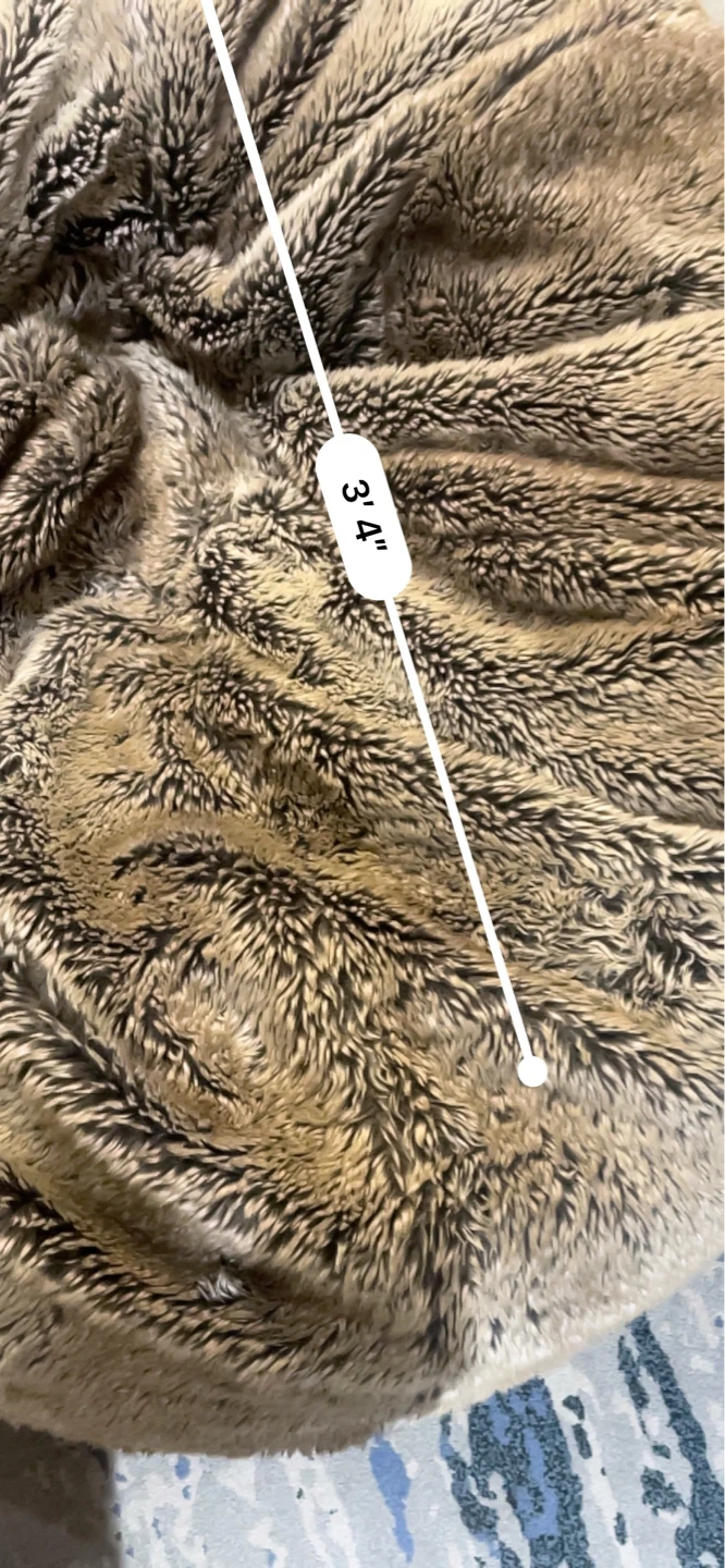 Restoration Hardware (RH) Premium Faux Fur Bean - photo 2