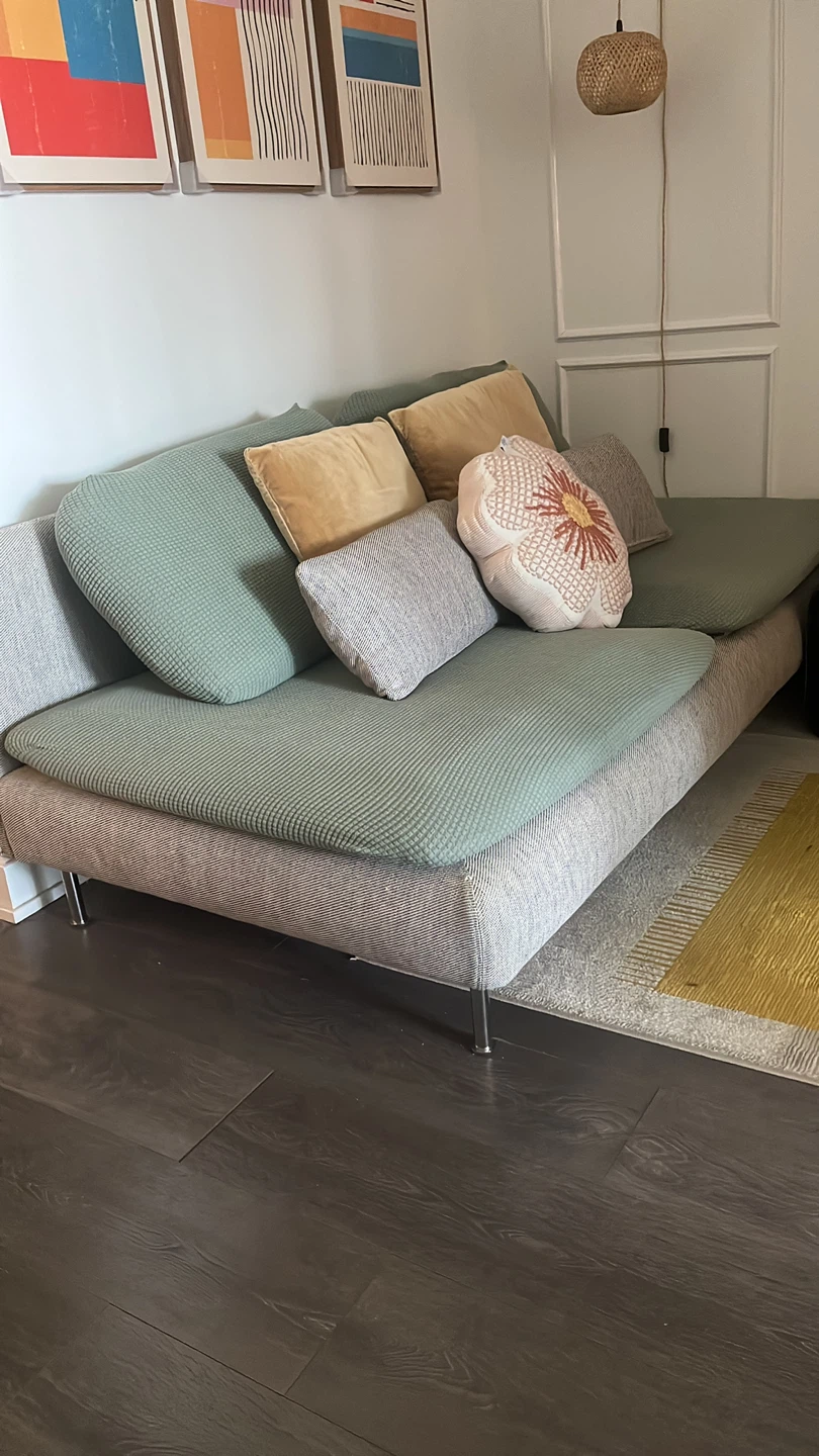 Sofa with Cushions
