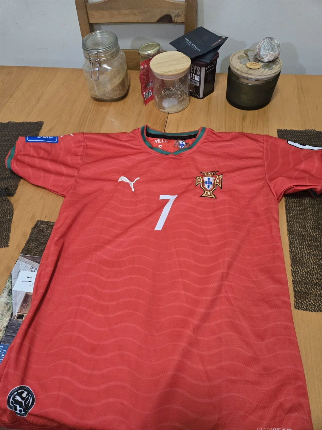 Puma Cristiano Ronaldo Portugal Soccer Jersey