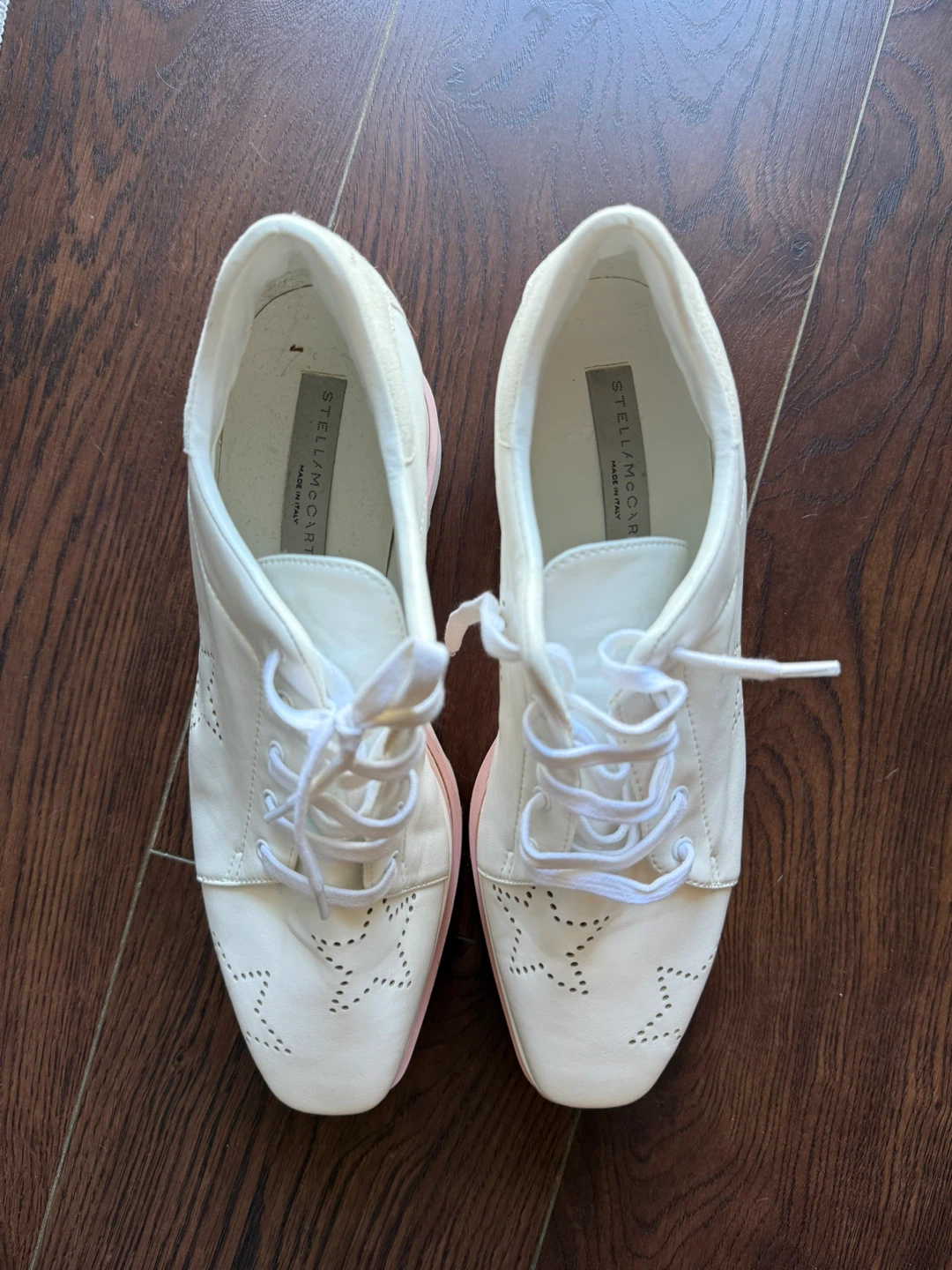 Stella McCartney White platform sneakers (Size 39) - photo 4