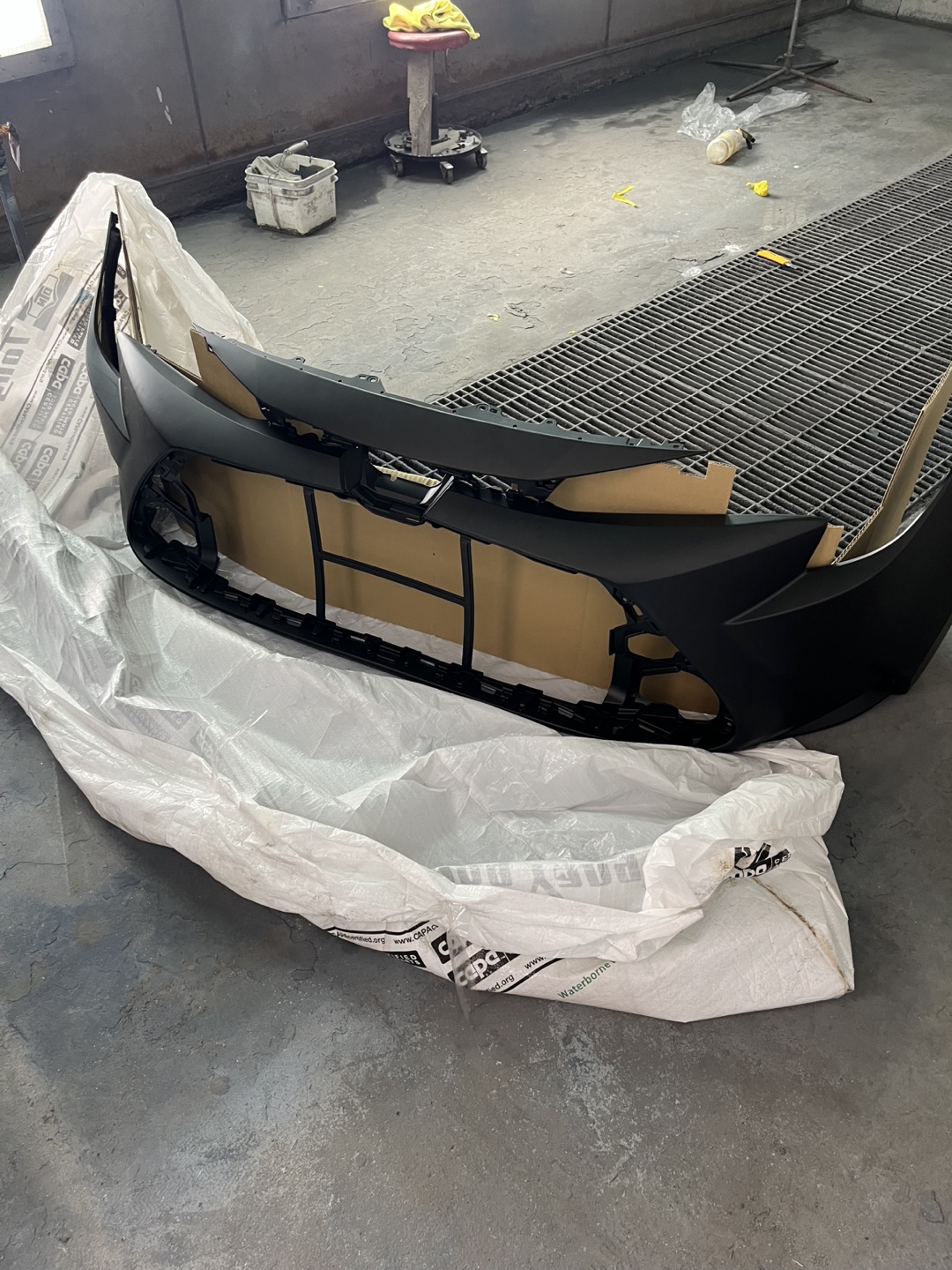 Black Car Bumper