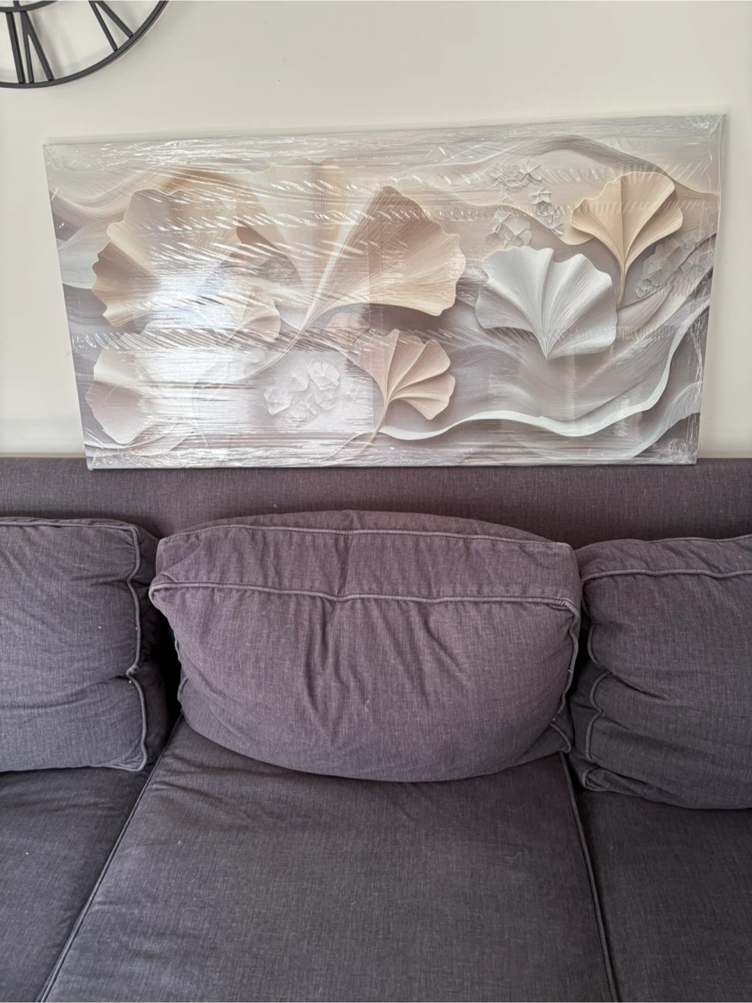 Modern Ginkgo Canvas Wall Art 50×100 cm – New