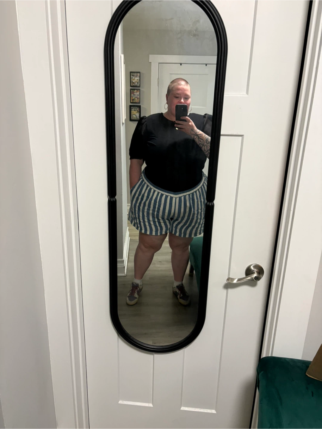 Over the Door Hanging Mirror