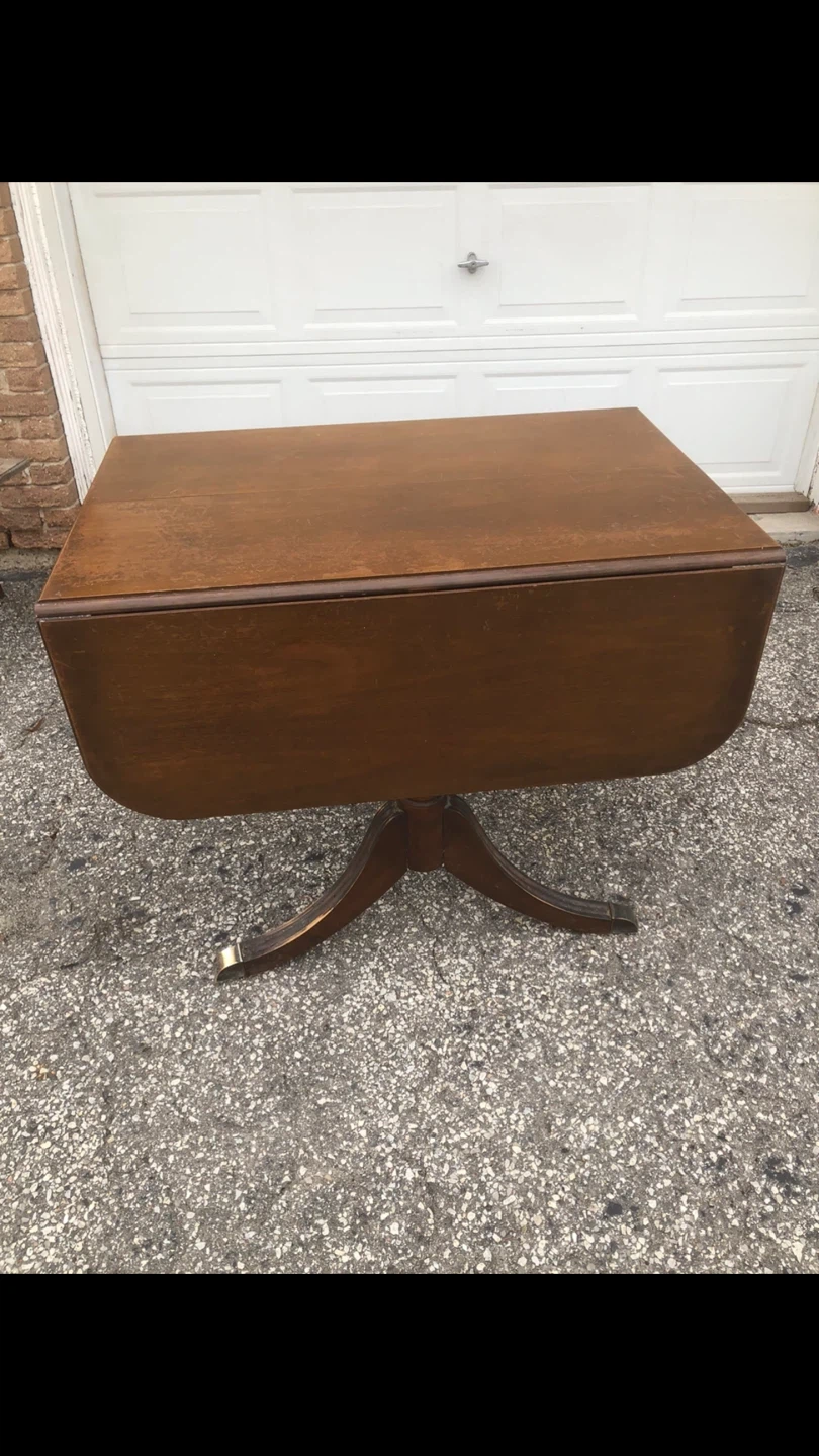 Wooden Drop Leaf Table