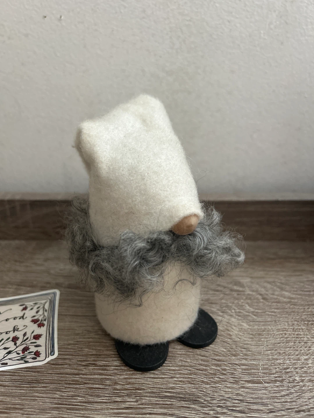 Handmade Felt Gnome Figurine