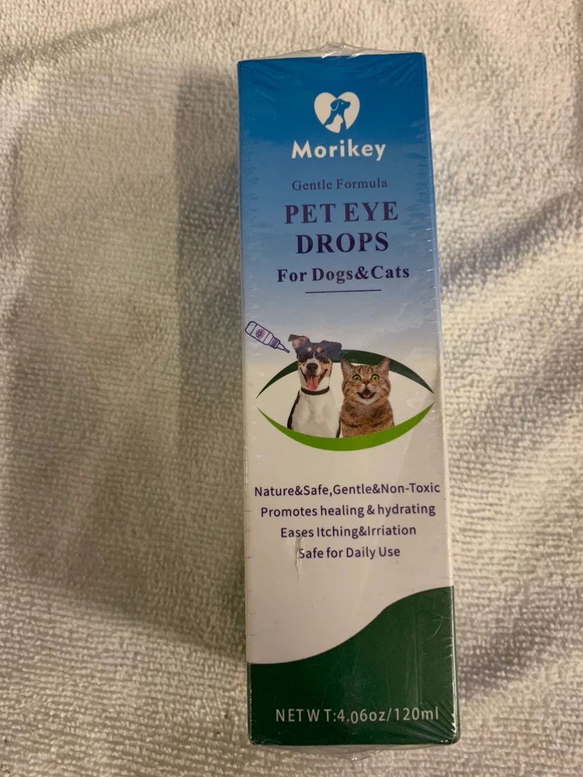 Morikey Pet Eye Drops for Dogs & Cats 120ml