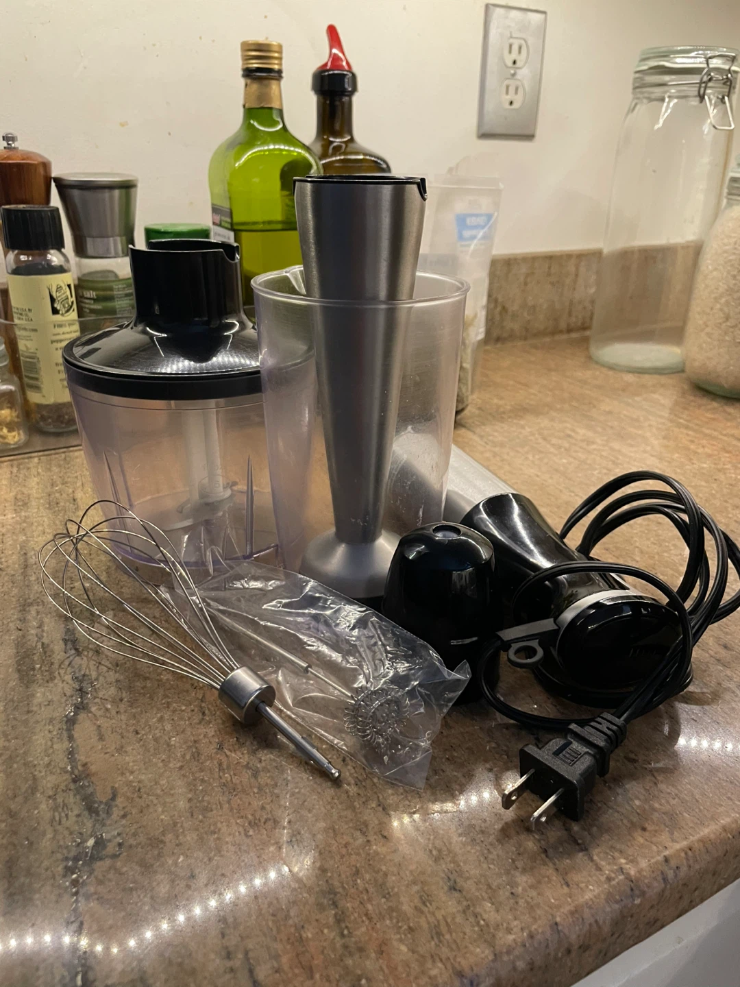 Immersion Blender/Food Processor Set