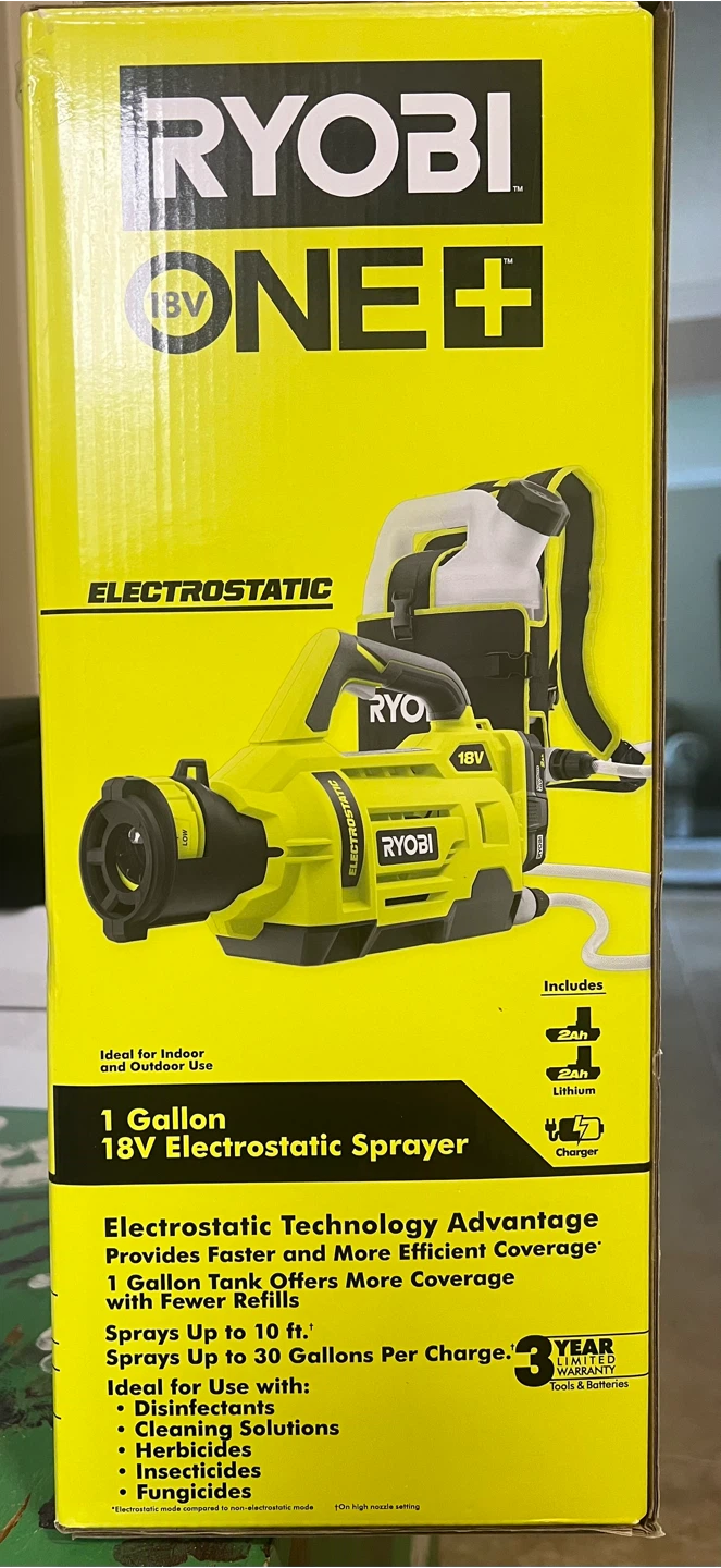 Ryobi 18V ONE+ Electrostatic Sprayer 1 Gallon - photo 4