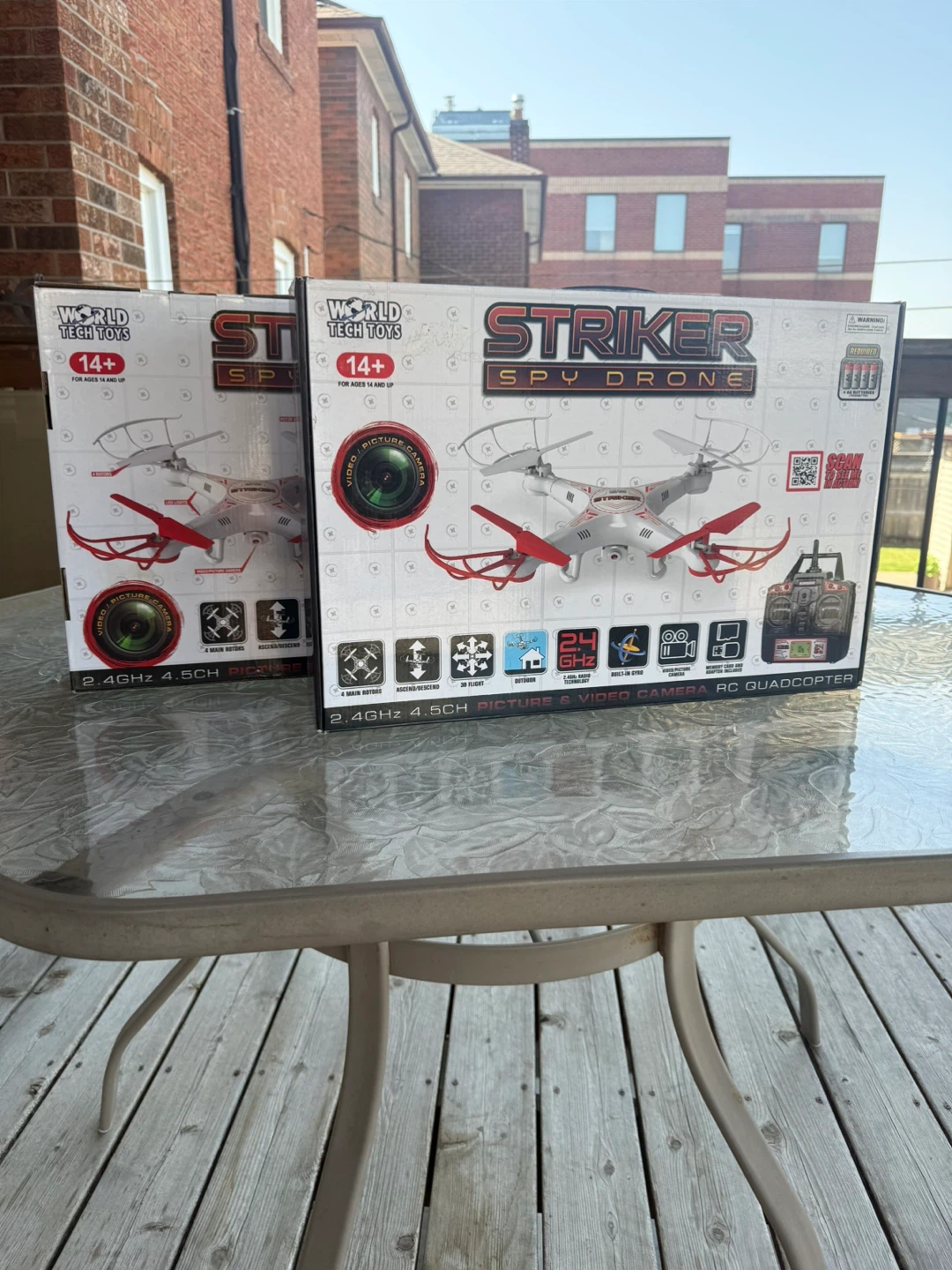 BNIB World Tech Toys Striker Spy Drone (2 in stock)