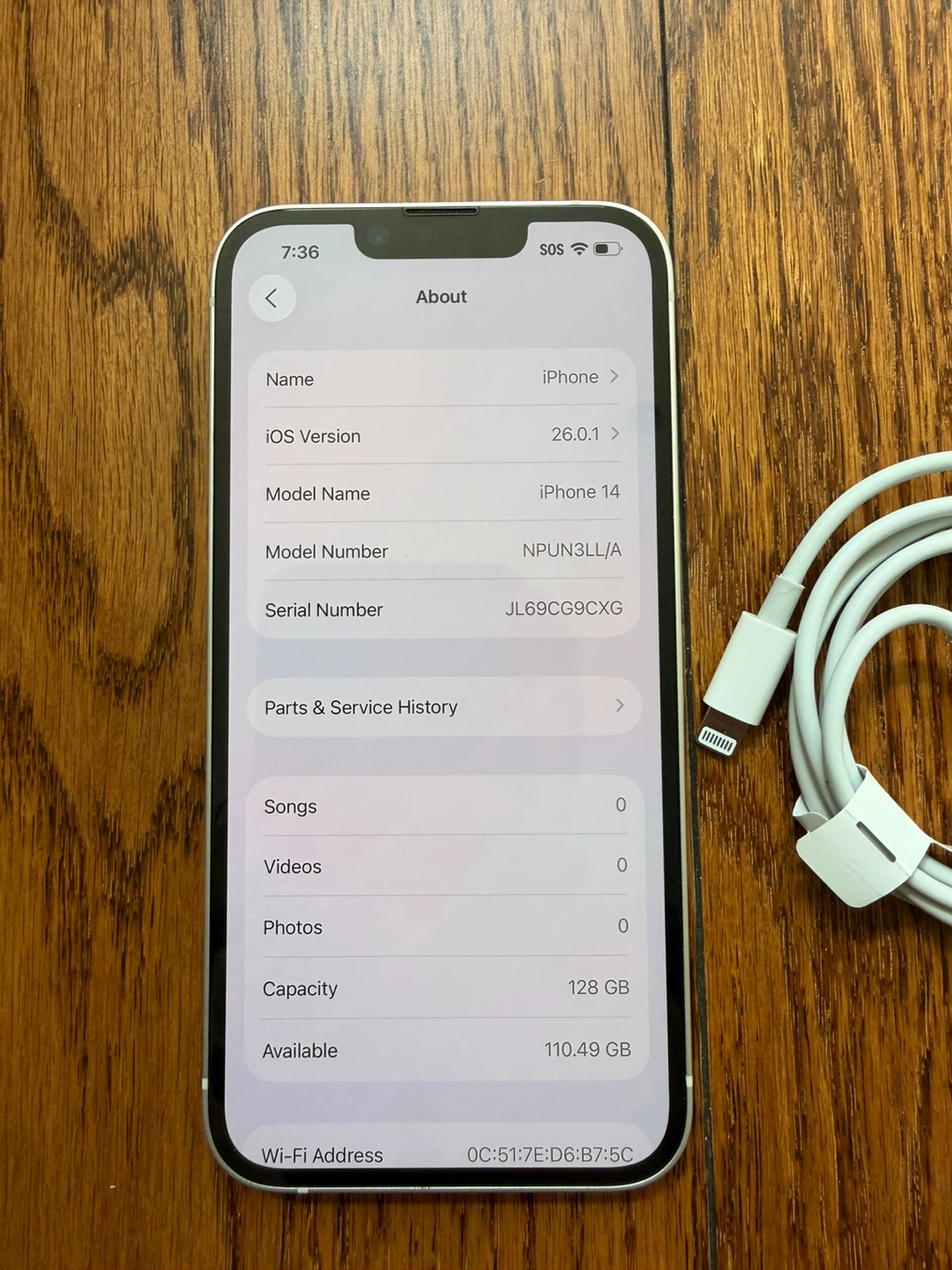 iPhone 14 Unlocked 128GB RAM Like New works on any networks - photo 2