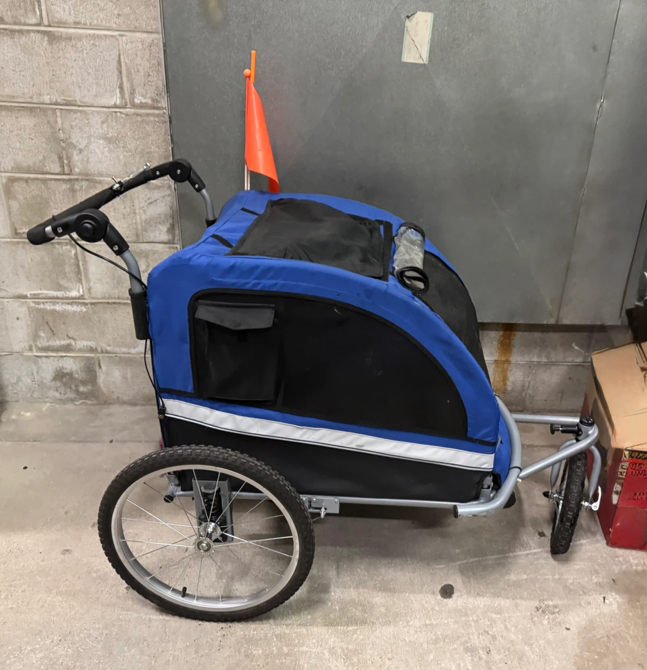 Booyah Large Pet Stroller - Blue 75$cash